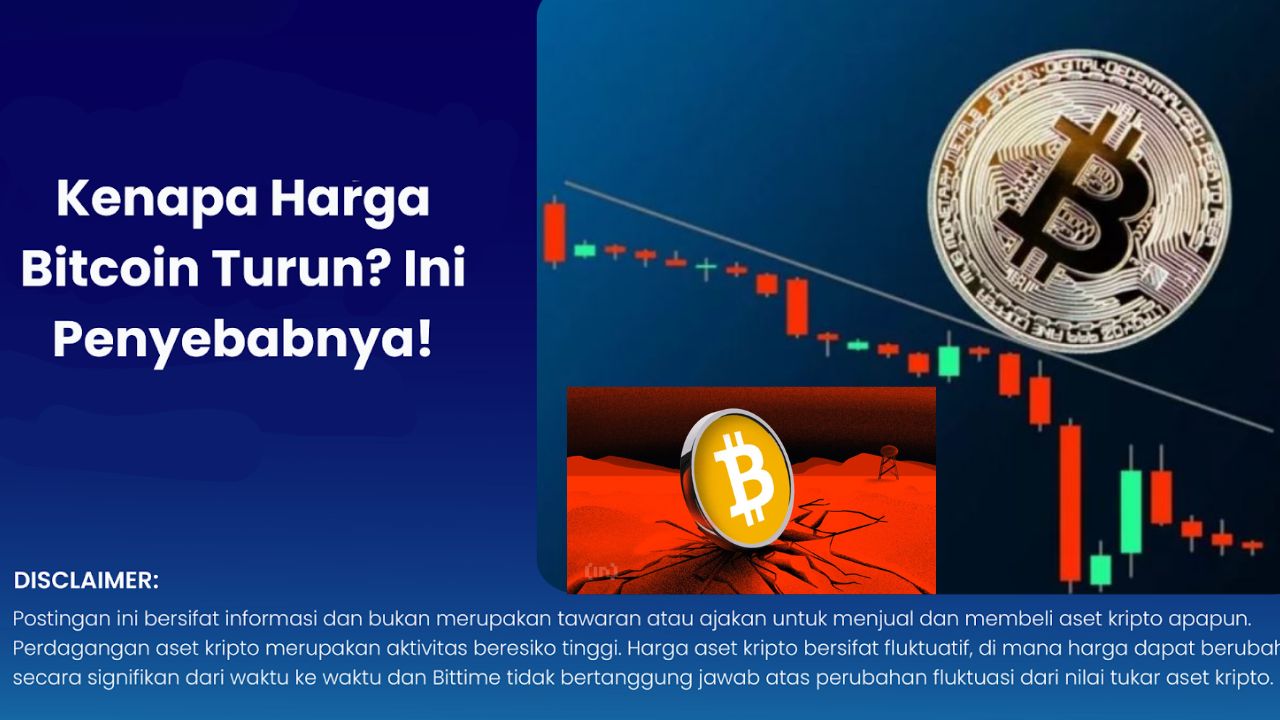 Harga Bitcoin Turun Lagi Hari Ini? Ini Alasannya